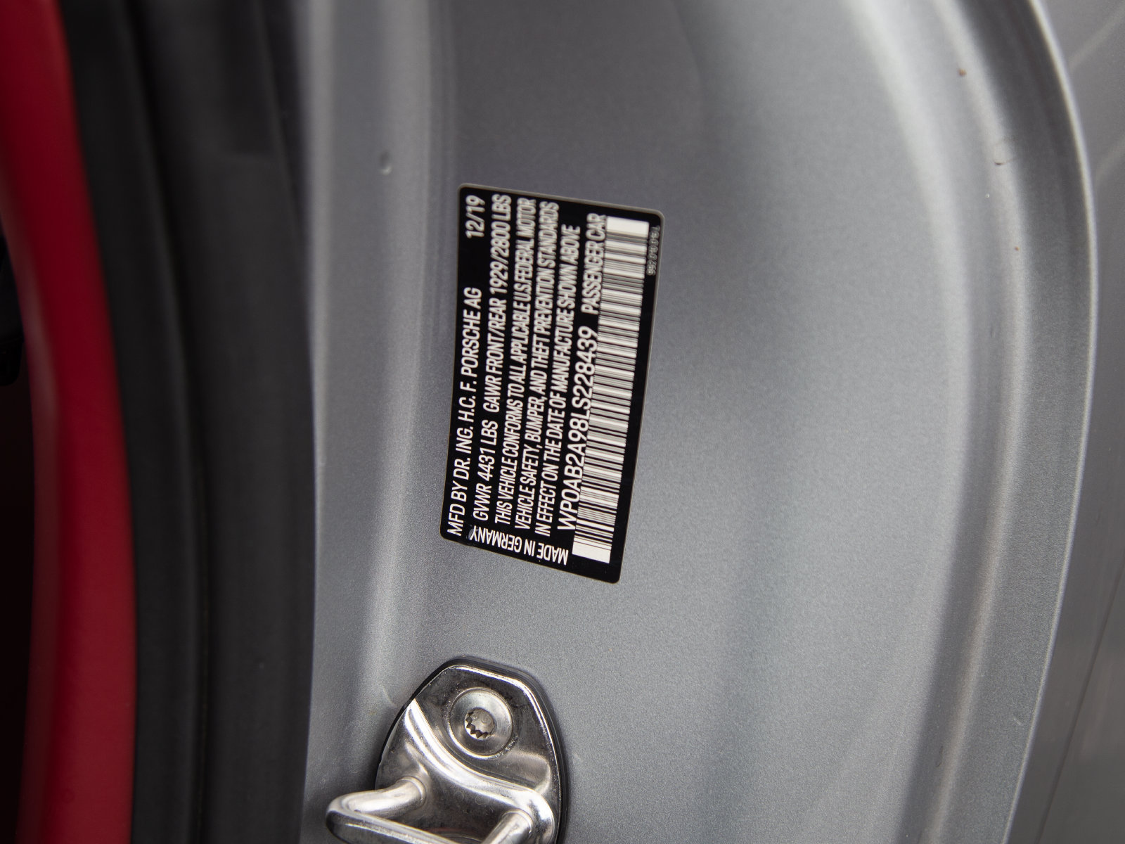 Certified 2020 Porsche 911 Carrera 4S AWD/4WD image 20