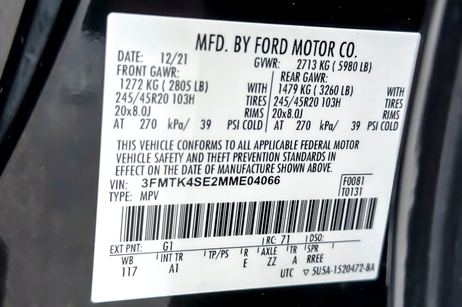 Used 2021 Ford Mustang Mach-E GT AWD/4WD image 30