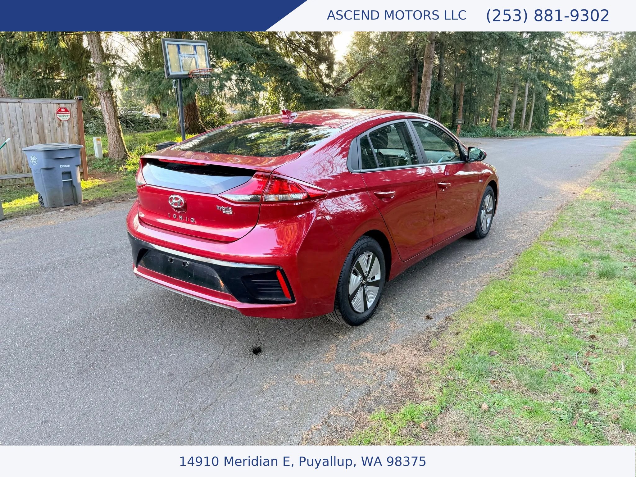 Used 2019 Hyundai Ioniq Blue image 5