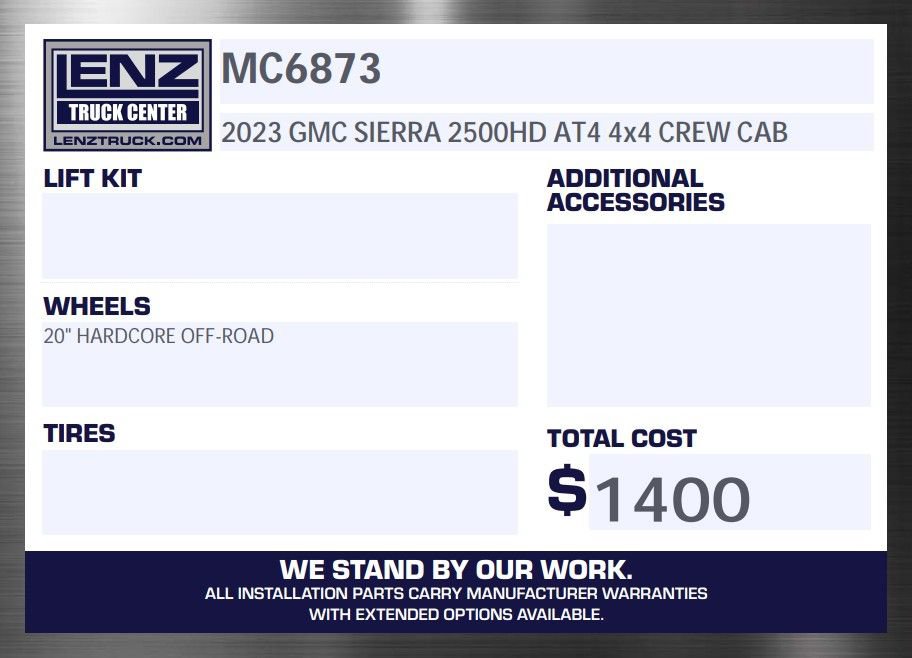 Used 2023 GMC Sierra 2500 AT4 w/ AT4 Premium Plus Package AWD/4WD image 2