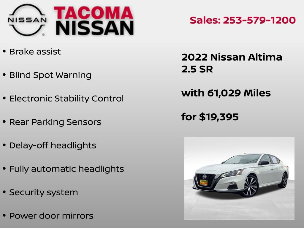 Used 2022 Nissan Altima 2.5 SR image 12