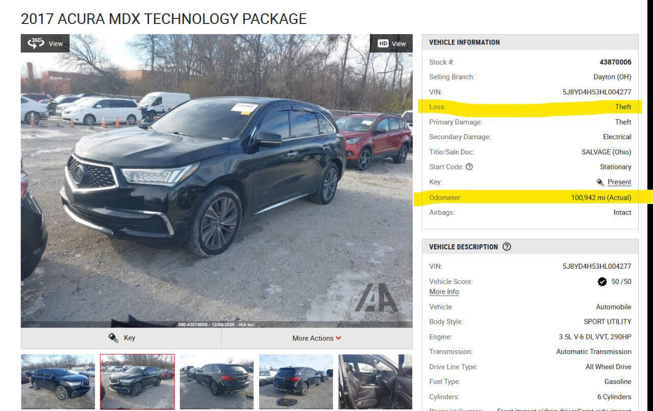 Used 2017 Acura MDX SH-AWD w/ Technology Package image 38