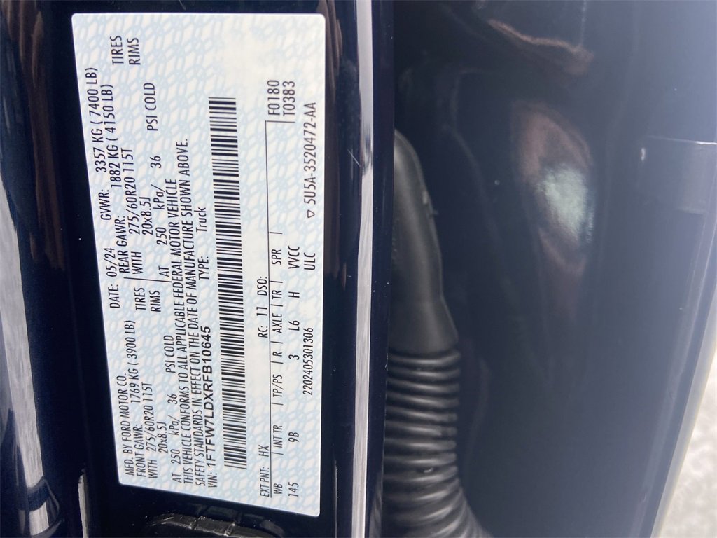 Used 2024 Ford F150 Platinum image 34