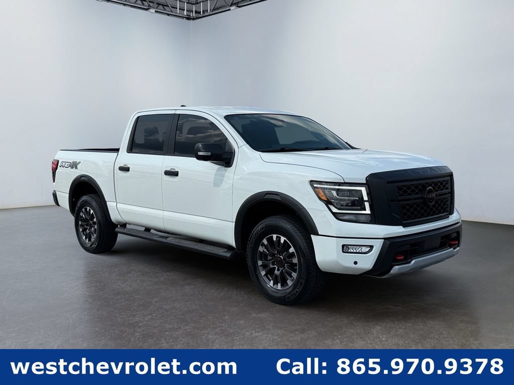 Used 2023 Nissan Titan PRO-4X w/ Pro-4x Convenience Package AWD/4WD image 1