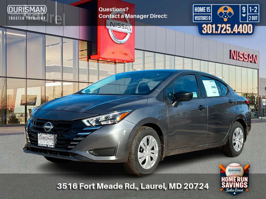New 2025 Nissan Versa S w/ Trunk Package image 4