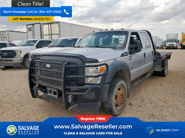 Used 2015 Ford F550 4x4 Crew Cab Super Duty