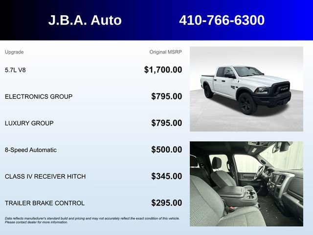 Used 2021 RAM 1500 Classic Warlock w/ Luxury Group AWD/4WD image 5