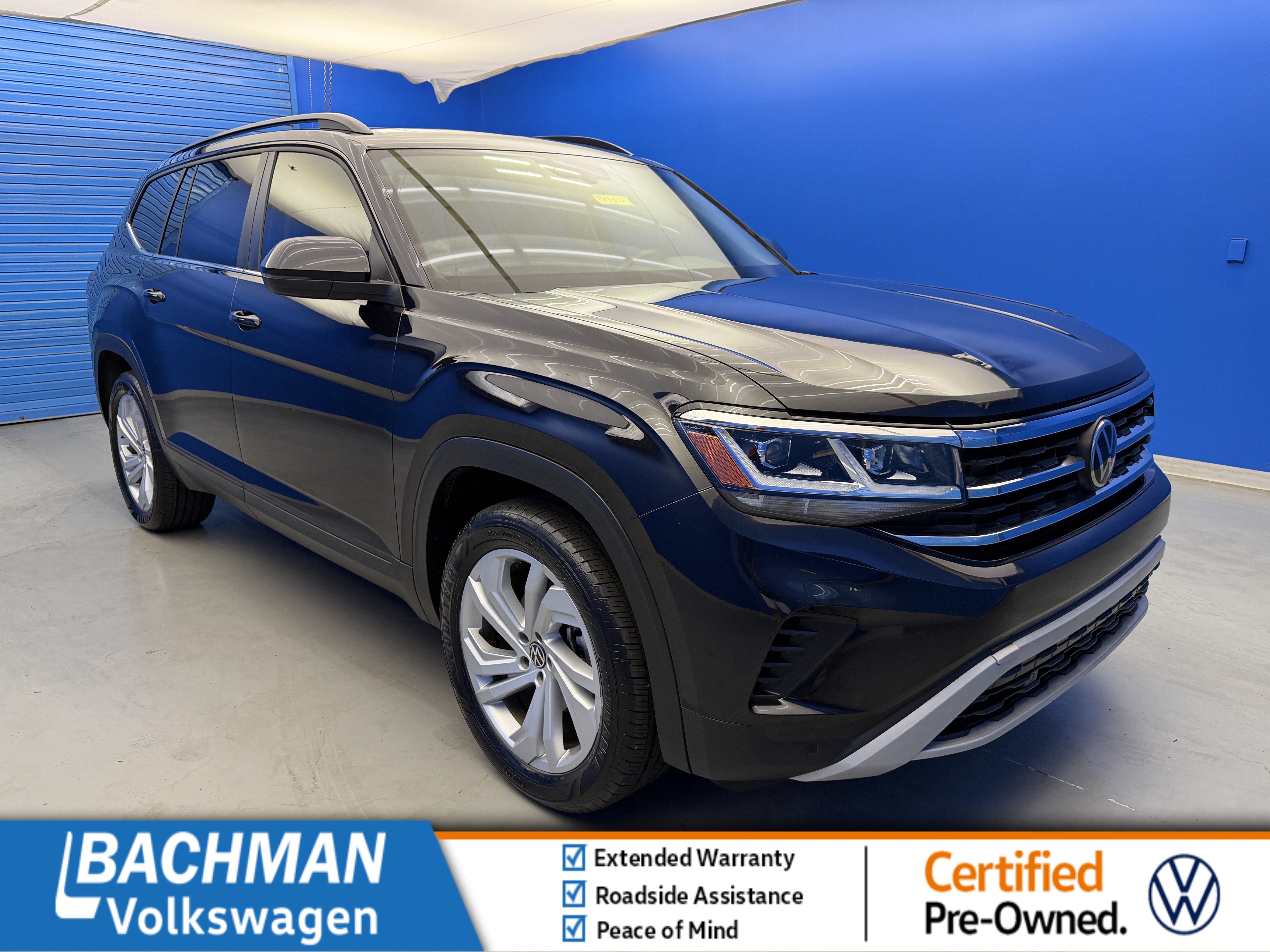 Certified 2023 Volkswagen Atlas SE w/ Panoramic Sunroof Package
