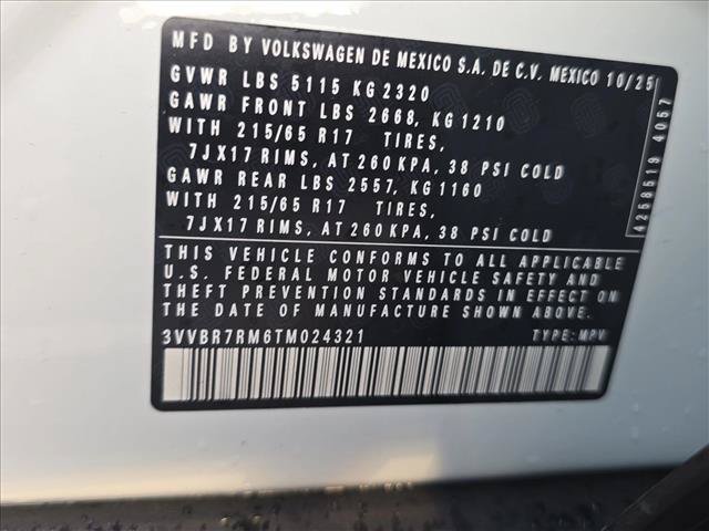 Used 2026 Volkswagen Tiguan S AWD/4WD image 20