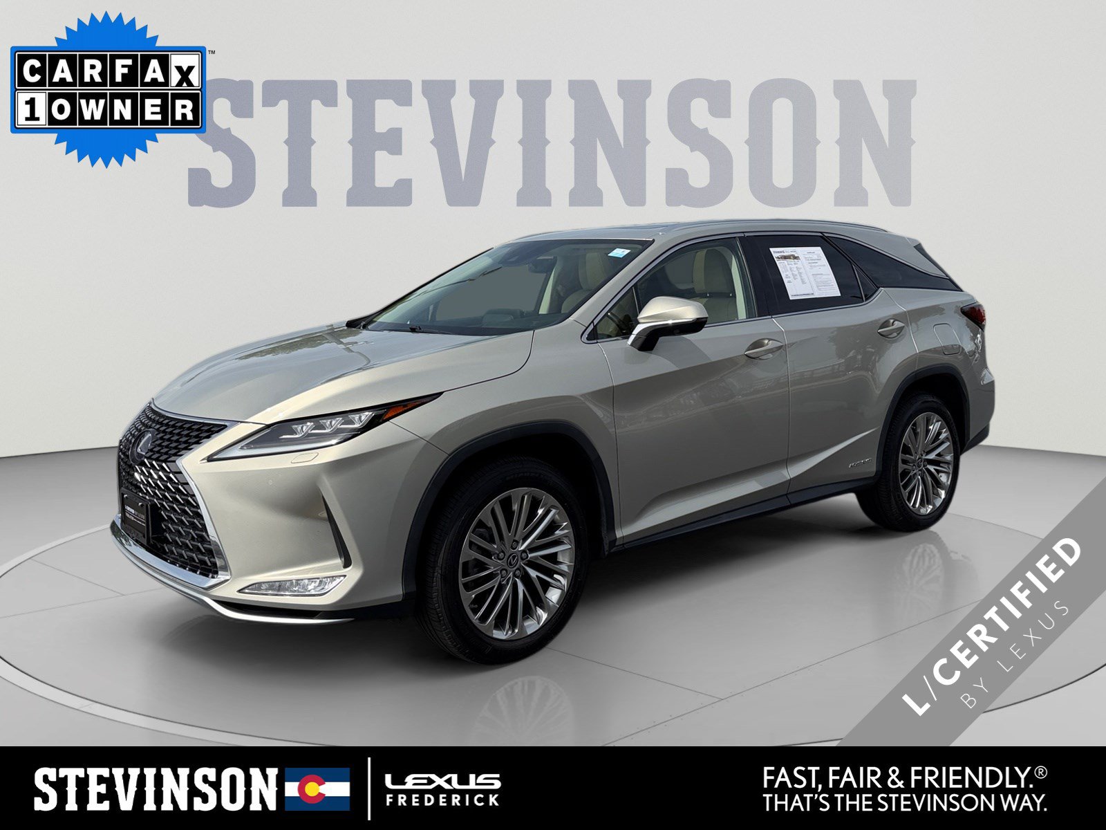 Certified 2021 Lexus RX 450hL Luxury w/ Cold Area Package (CT)