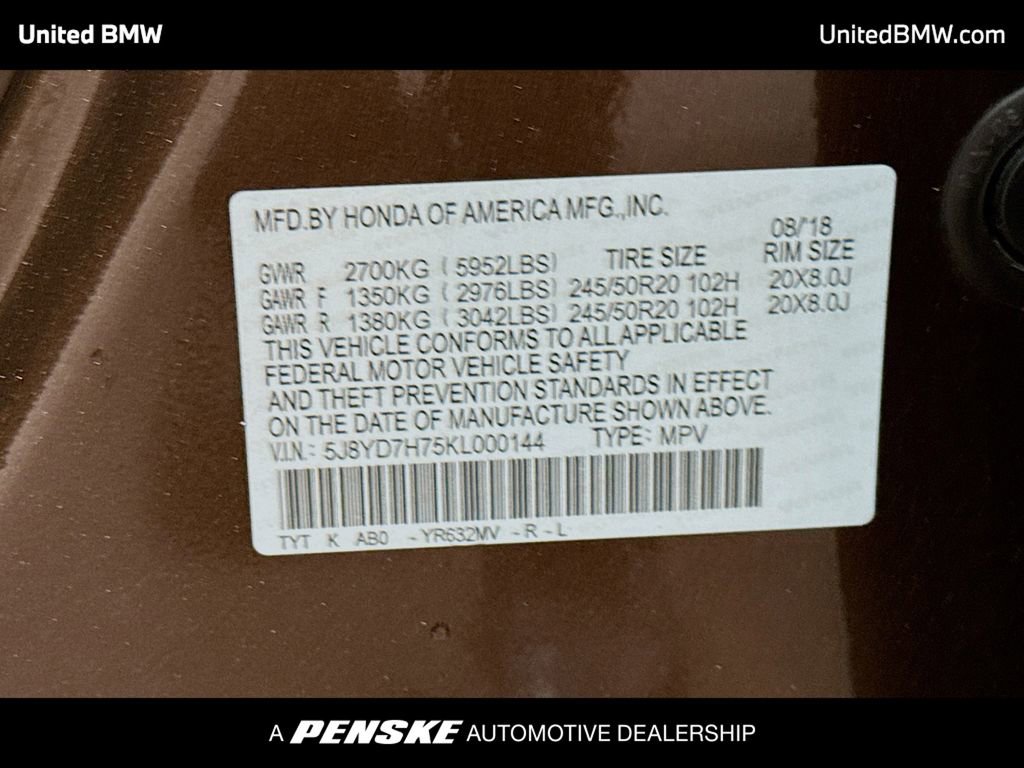 Used 2019 Acura MDX Sport Hybrid w/ Advance Pkg image 16