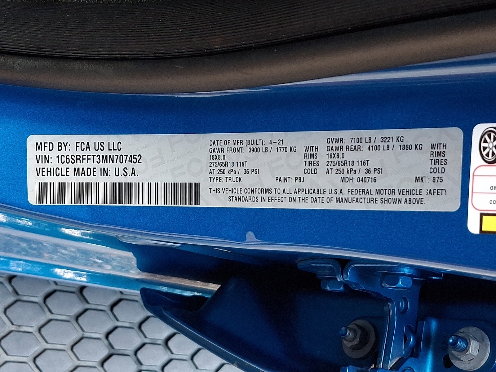 Certified 2021 RAM 1500 Big Horn AWD/4WD image 26