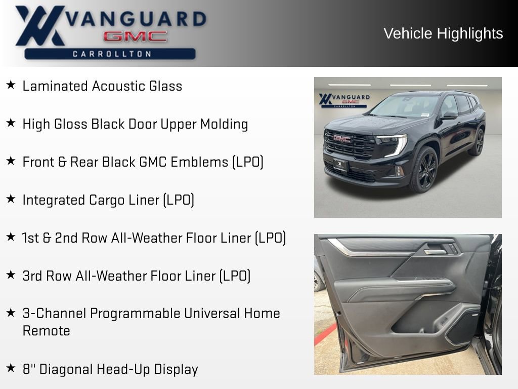 New 2026 GMC Acadia Elevation w/ Black Edition image 21