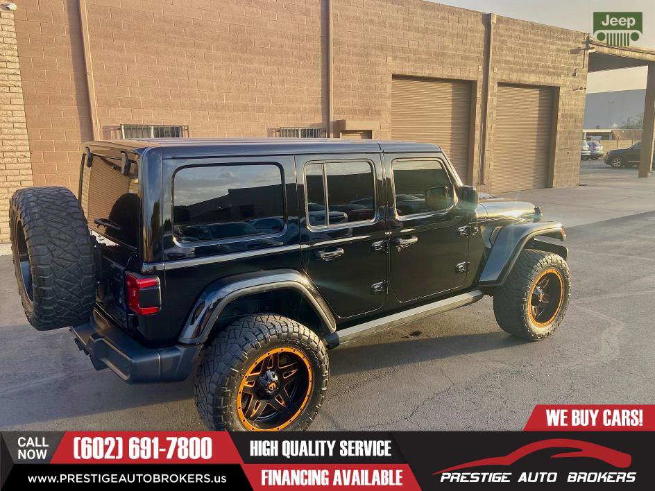 Used 2019 Jeep Wrangler Unlimited Sahara image 4