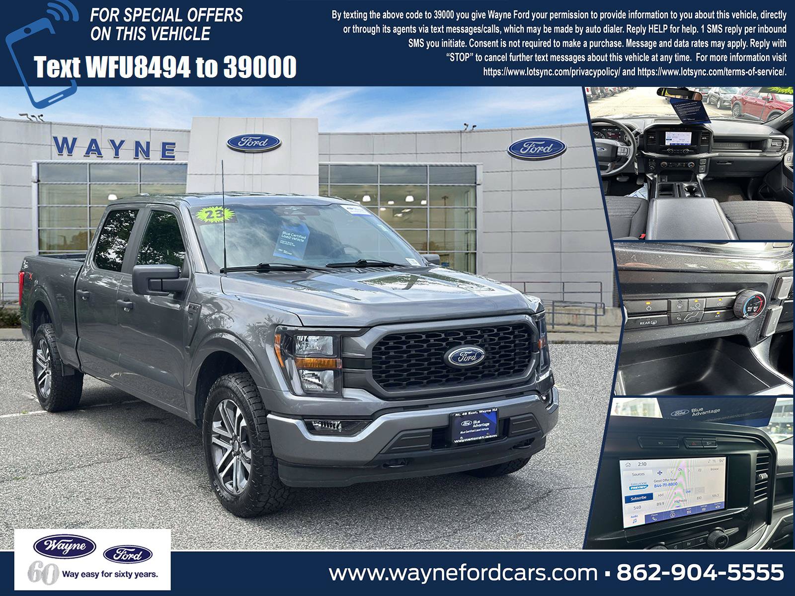 Certified 2023 Ford F150 XL w/ STX Appearance Package