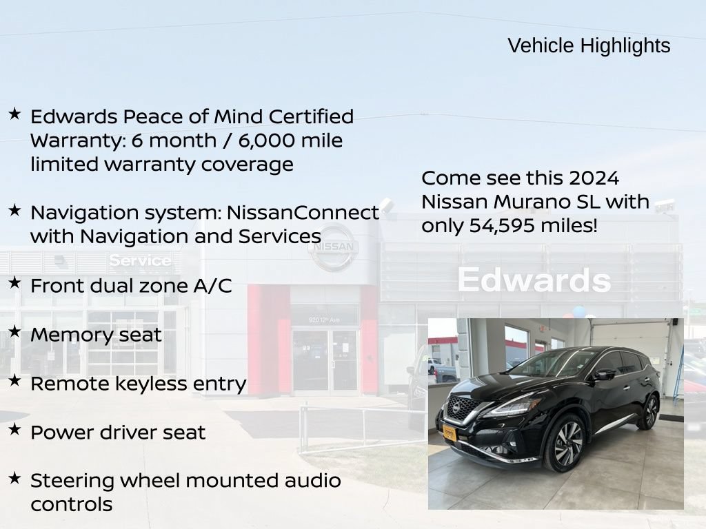 Used 2024 Nissan Murano SL AWD/4WD image 11