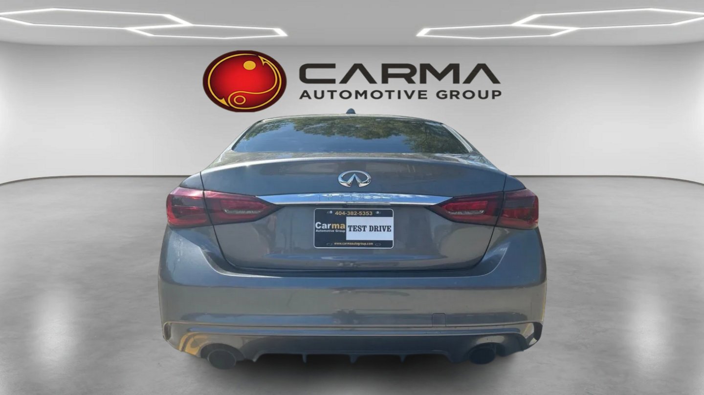 Used 2021 INFINITI Q50 Pure w/ Cargo Package image 4