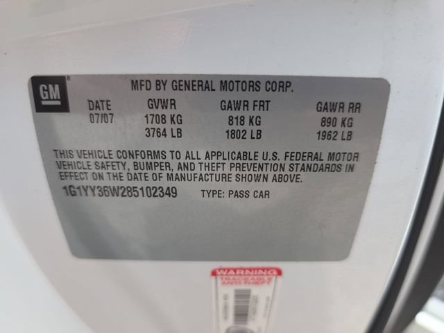 Used 2008 Chevrolet Corvette Convertible w/ Preferred Equipment Group RWD image 25