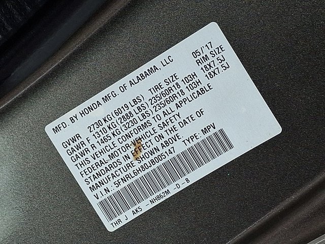Used 2018 Honda Odyssey Touring image 34