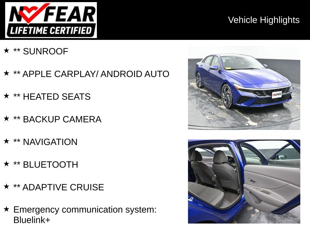 Used 2025 Hyundai Elantra SEL image 2