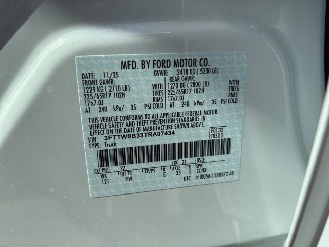 New 2026 Ford Maverick XL w/ Equipment Group 101A image 30