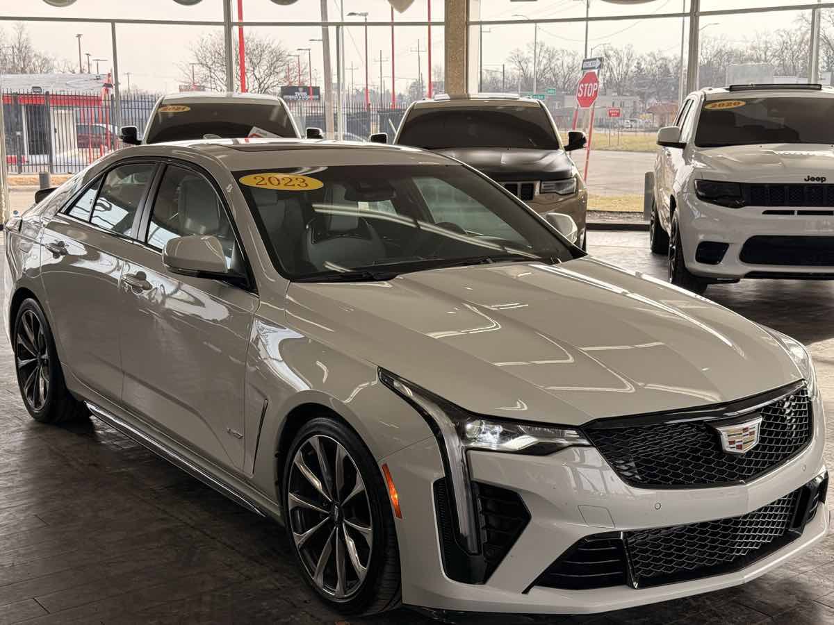 Used 2023 Cadillac CT4 V Blackwing w/ Driver Assist Package RWD image 48