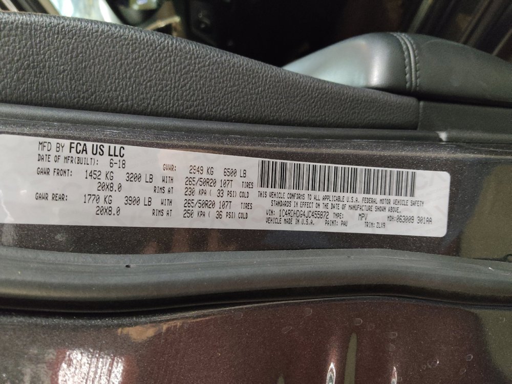 Used 2018 Dodge Durango GT w/ Quick Order Package 2BC image 33