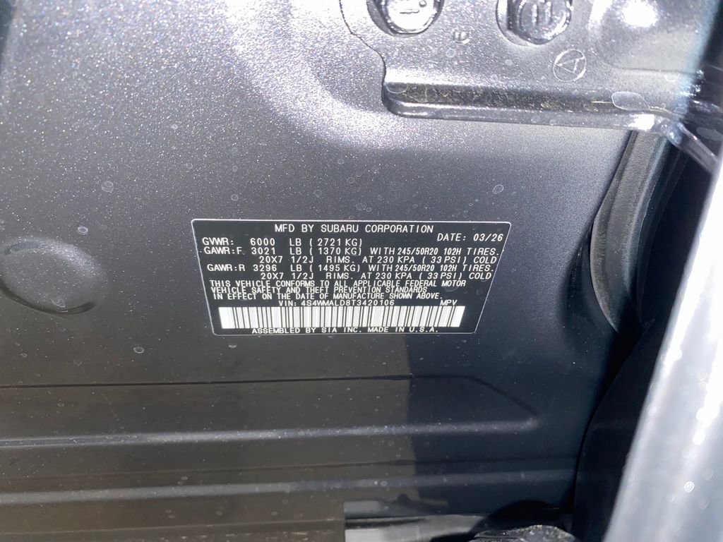 New 2026 Subaru Ascent Bronze Edition AWD/4WD image 25