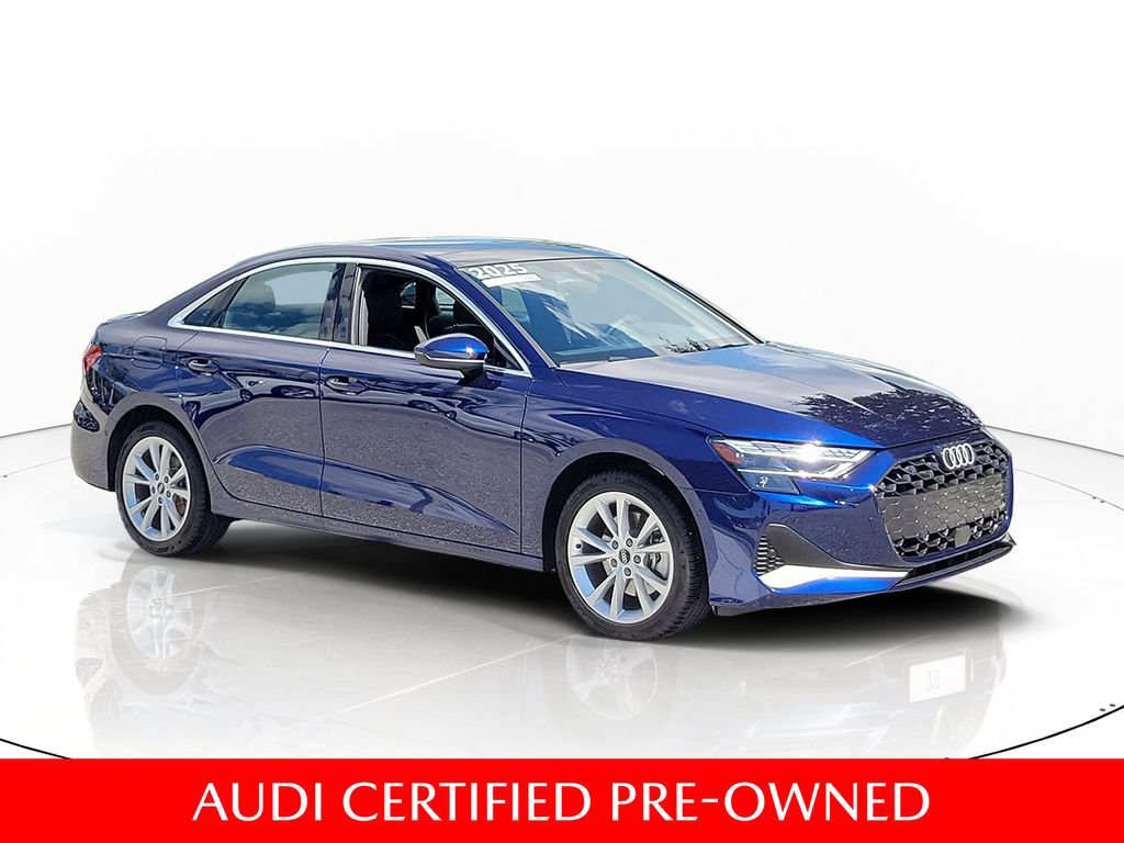 Certified 2025 Audi A3 2.0T Premium w/ Convenience Package
