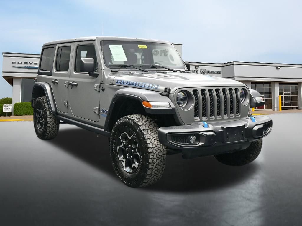 Used 2021 Jeep Wrangler Unlimited Rubicon 4xe w/ Dual Top Group AWD/4WD image 7