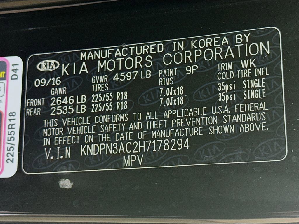 Used 2017 Kia Sportage EX w/ EX Technology Package image 42