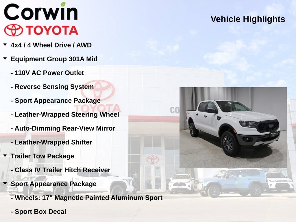 Used 2021 Ford Ranger XLT w/ Equipment Group 301A Mid AWD/4WD image 6