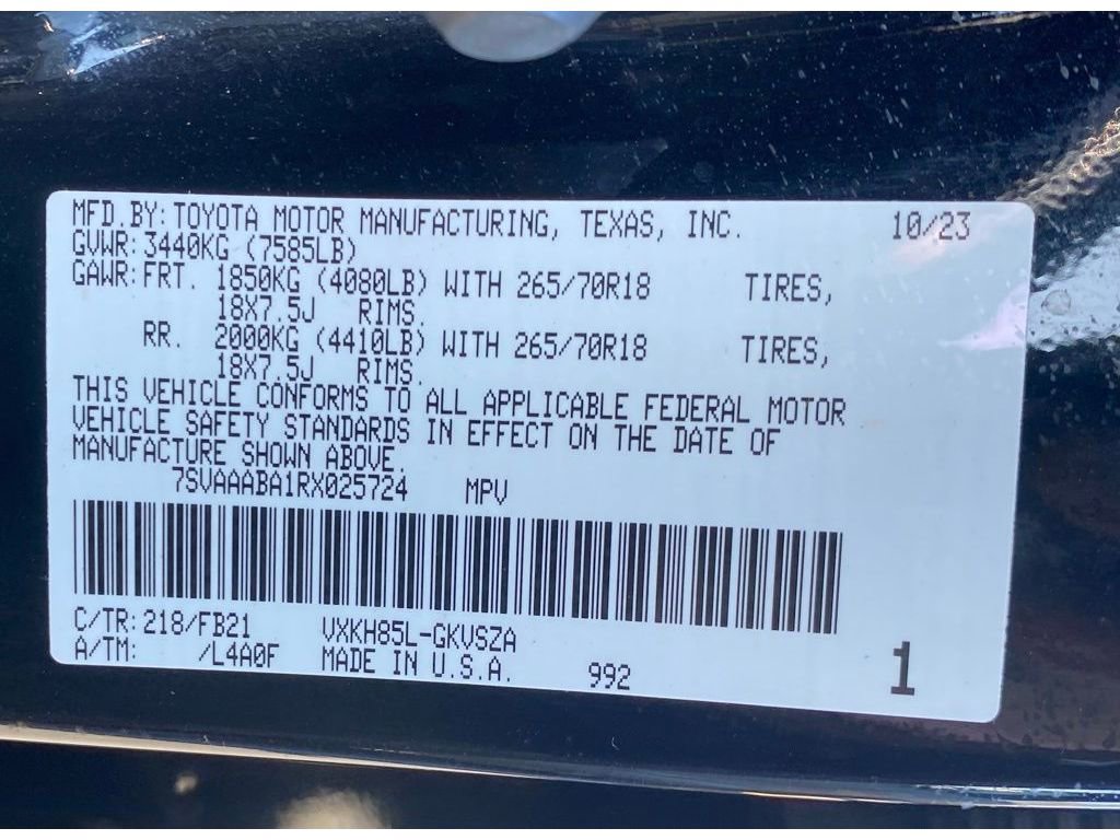 Used 2024 Toyota Sequoia SR5 w/ TRD Off-Road Package image 22