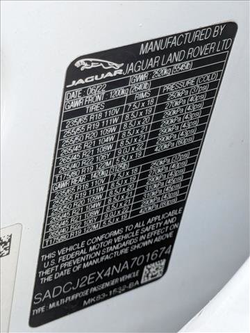 Certified 2022 Jaguar F-PACE S image 24