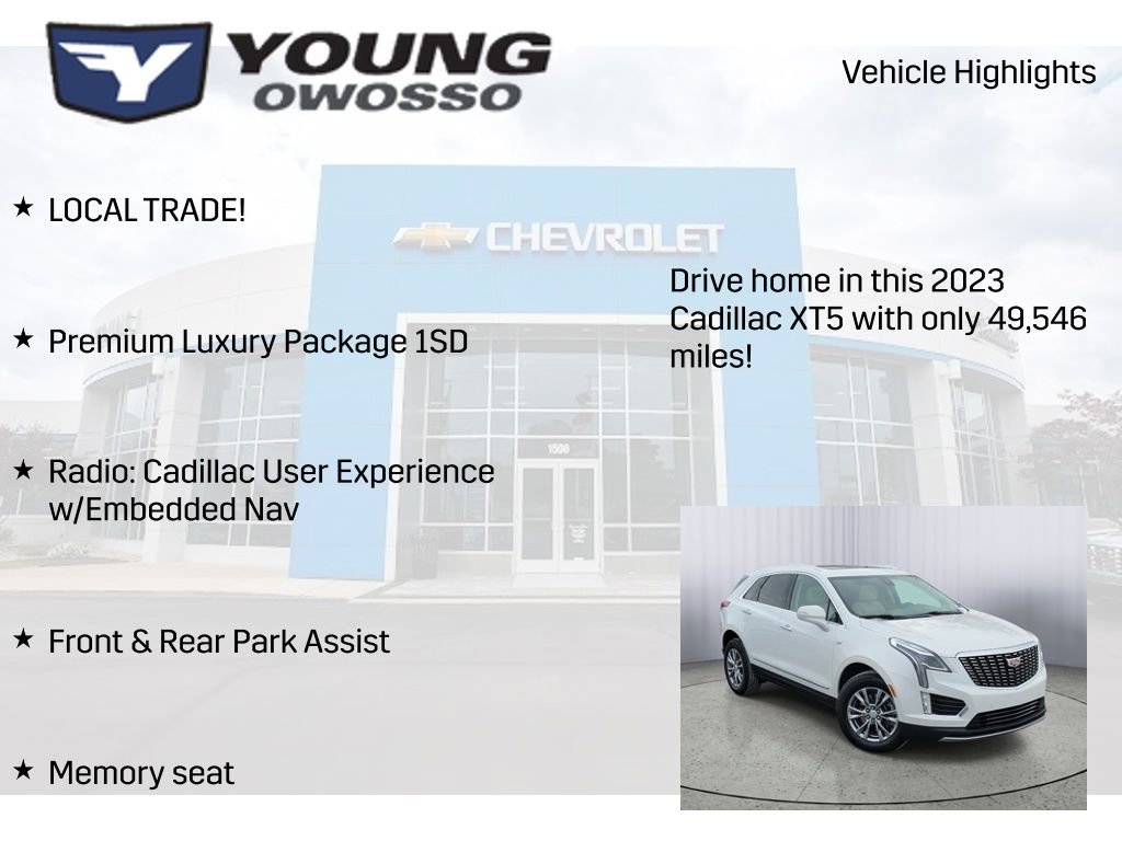 Certified 2023 Cadillac XT5 Premium Luxury image 7