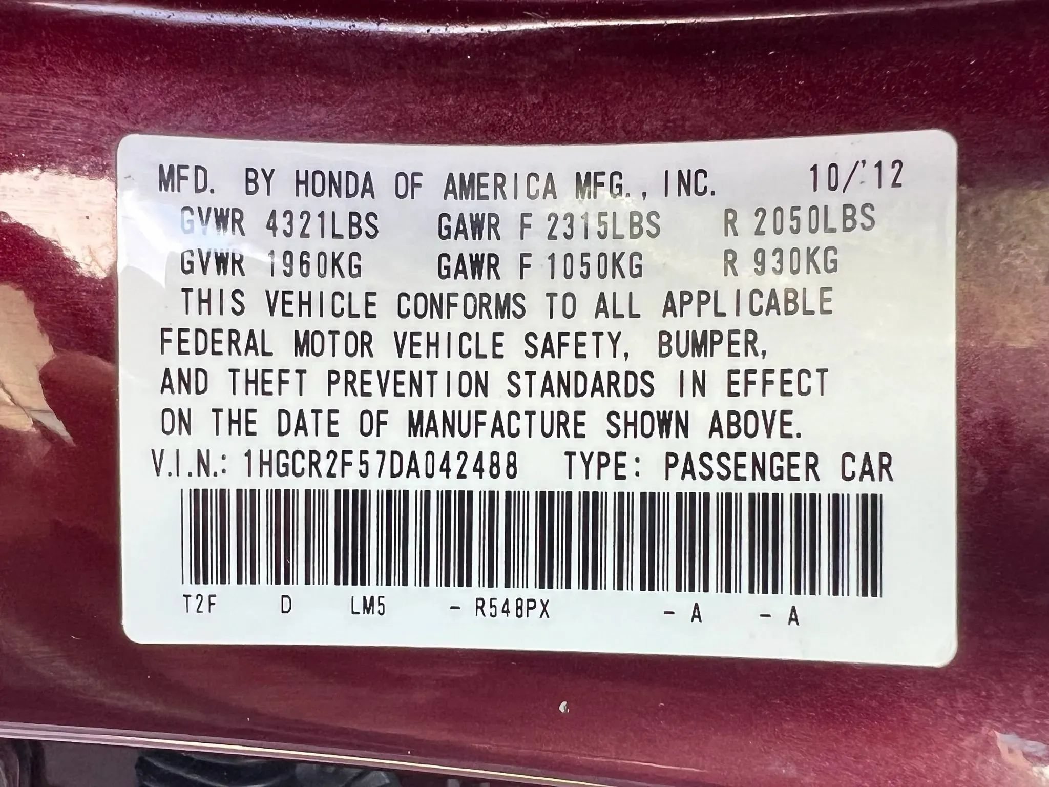 Used 2013 Honda Accord Sport image 46