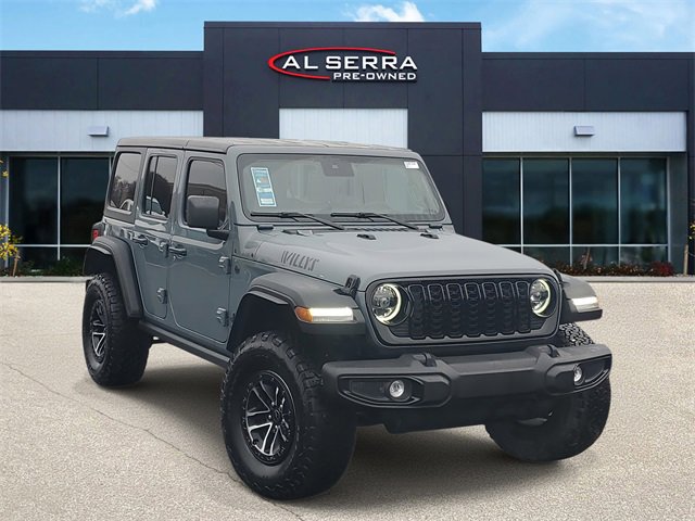 Certified 2024 Jeep Wrangler Willys