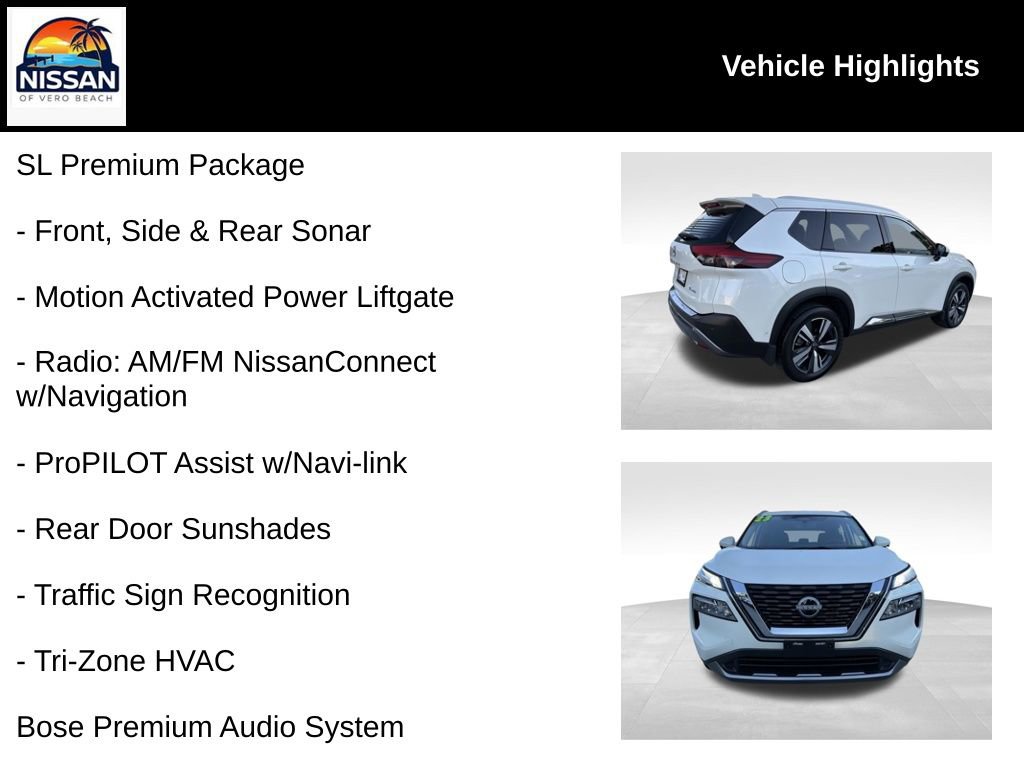 Used 2023 Nissan Rogue SL w/ SL Premium Package image 19