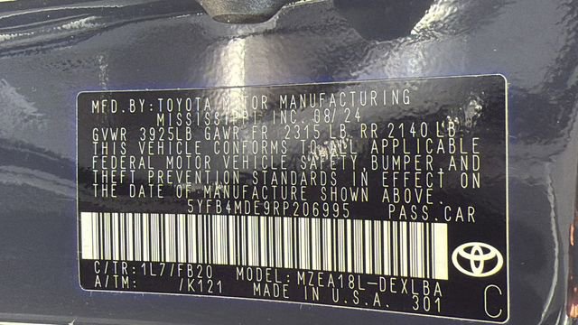 Certified 2024 Toyota Corolla LE image 27