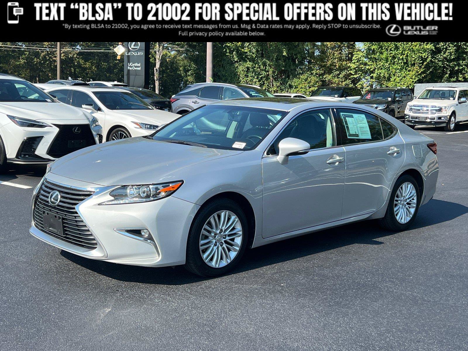 Used 2016 Lexus ES 350 w/ Accessory Package FWD image 1