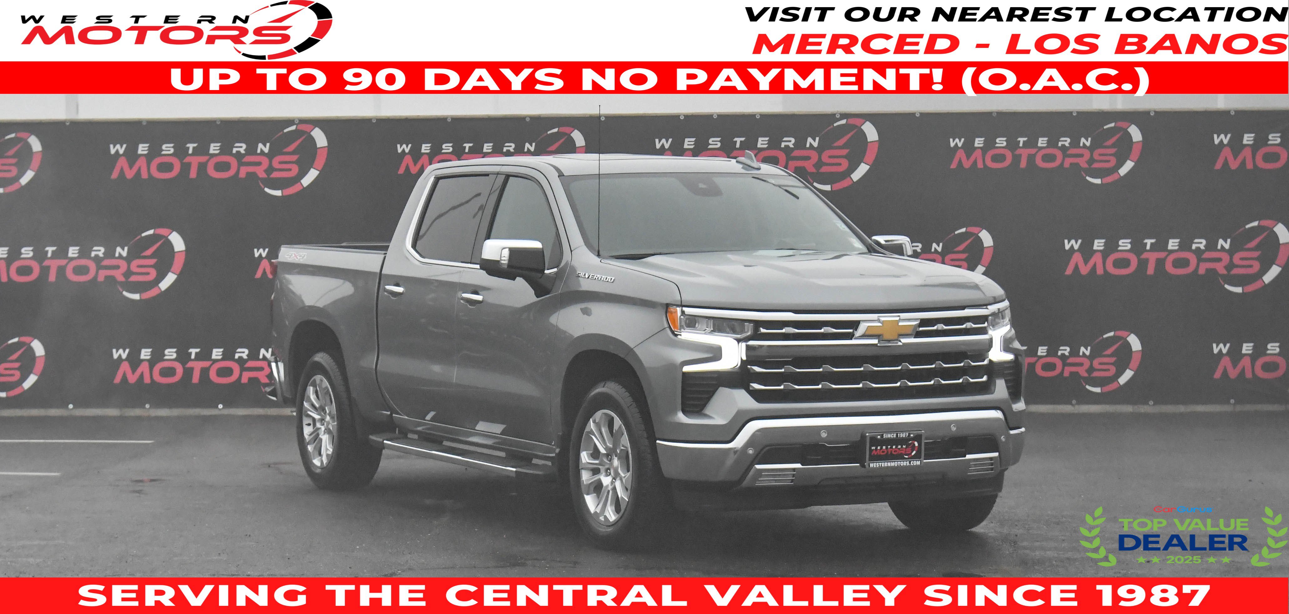 Used 2025 Chevrolet Silverado 1500 LTZ w/ Technology Package image 1
