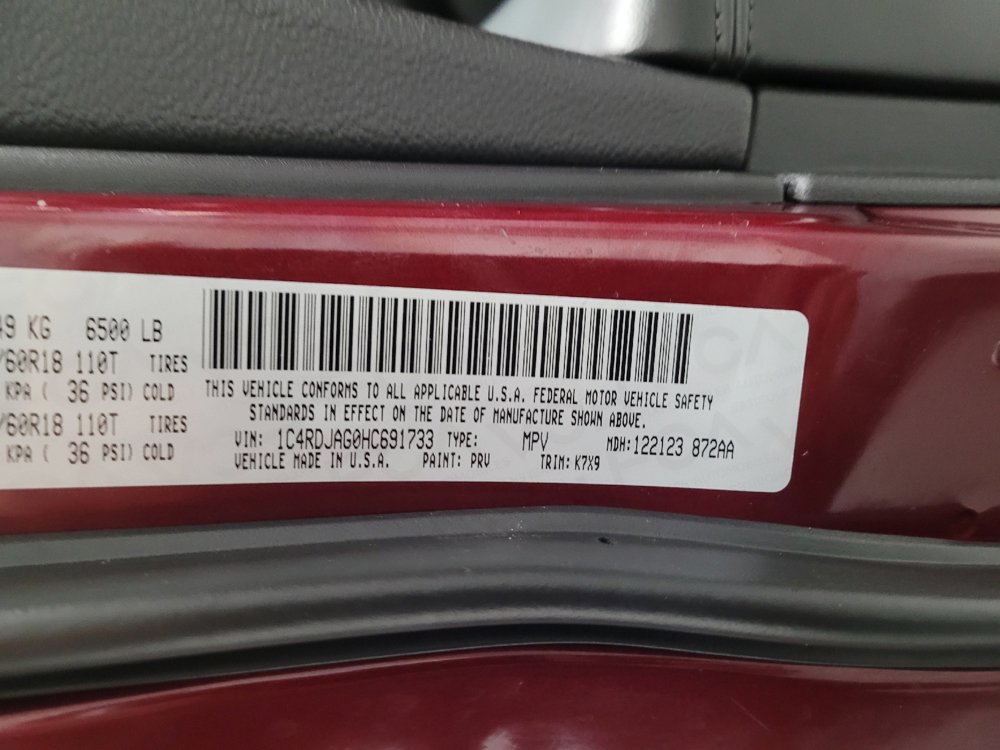 Used 2017 Dodge Durango SXT w/ Quick Order Package 23B image 33