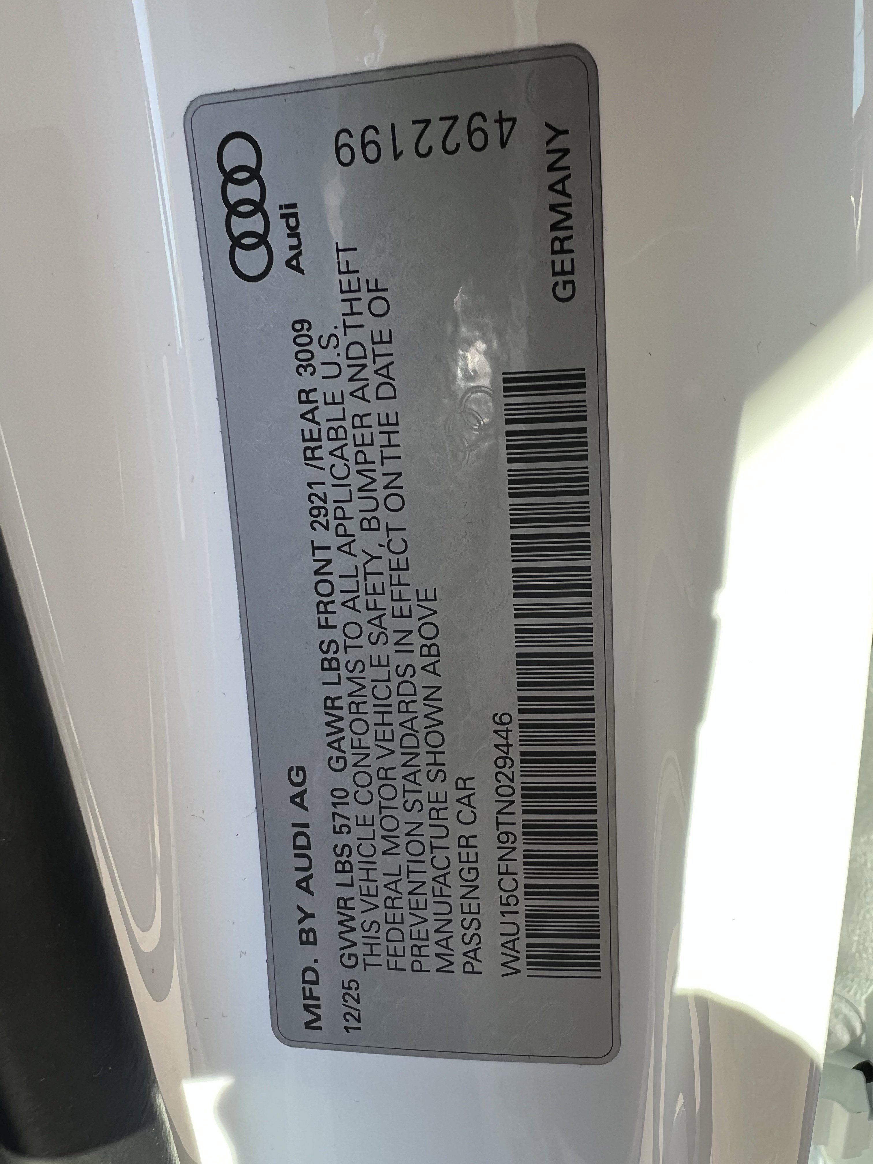 Used 2026 Audi A6 Premium w/ 20" Wheel Package AWD/4WD image 37