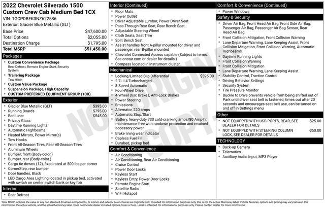 Used 2022 Chevrolet Silverado 1500 Custom image 10