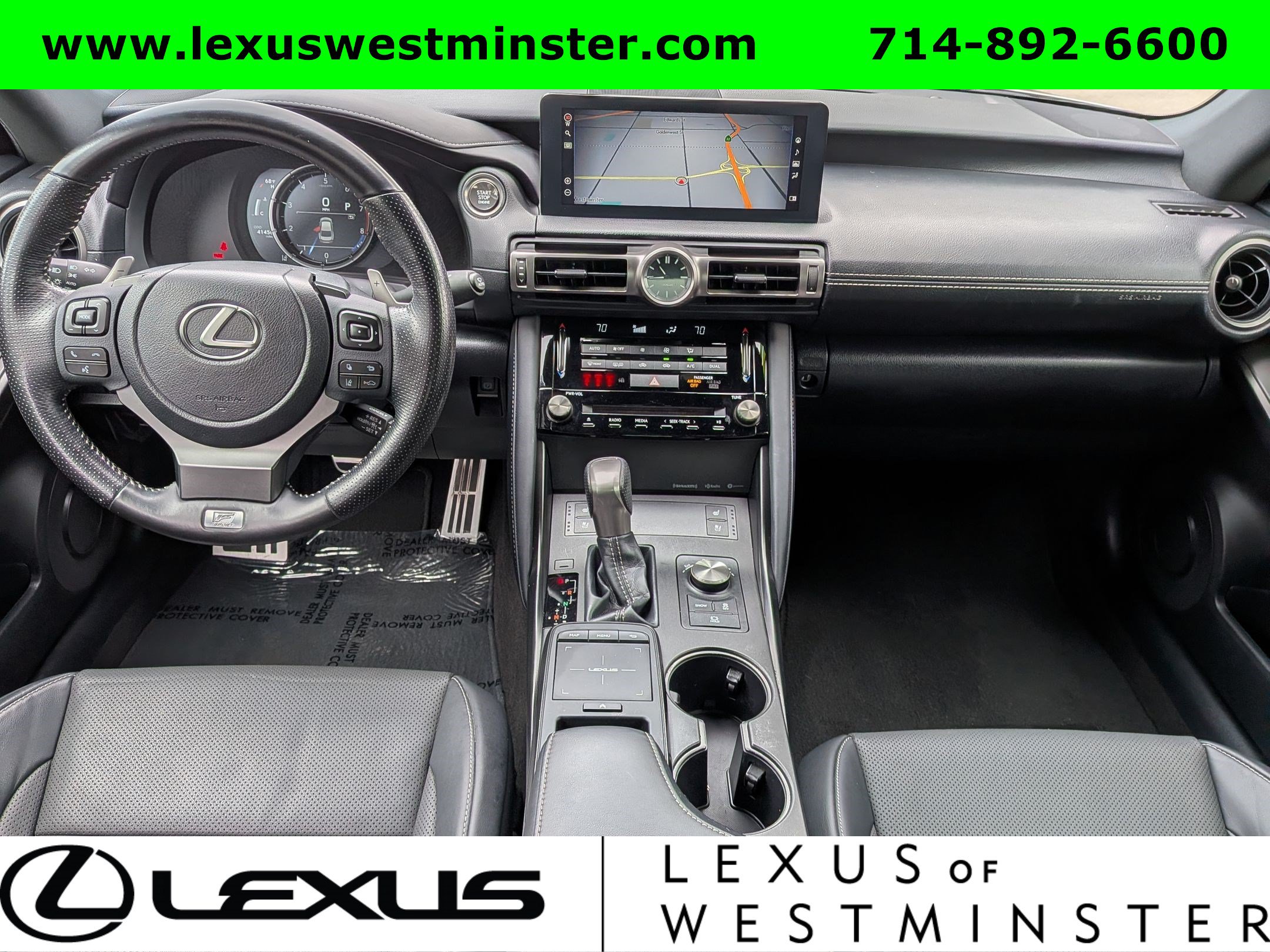 Certified 2021 Lexus IS 350 F Sport w/ Navigation Package RWD image 15
