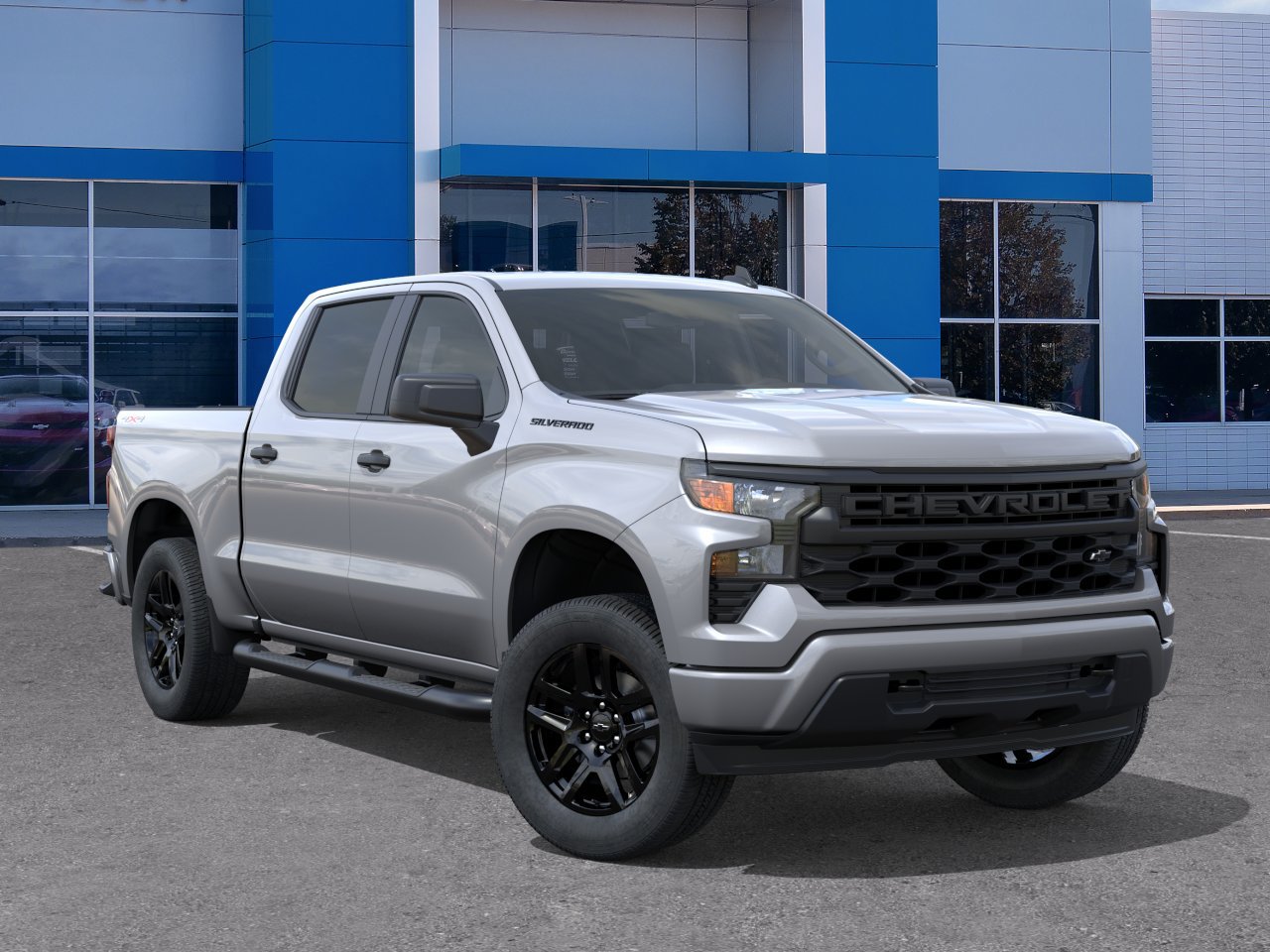 New 2026 Chevrolet Silverado 1500 Custom w/ LPO, Dark Essentials Package AWD/4WD image 7