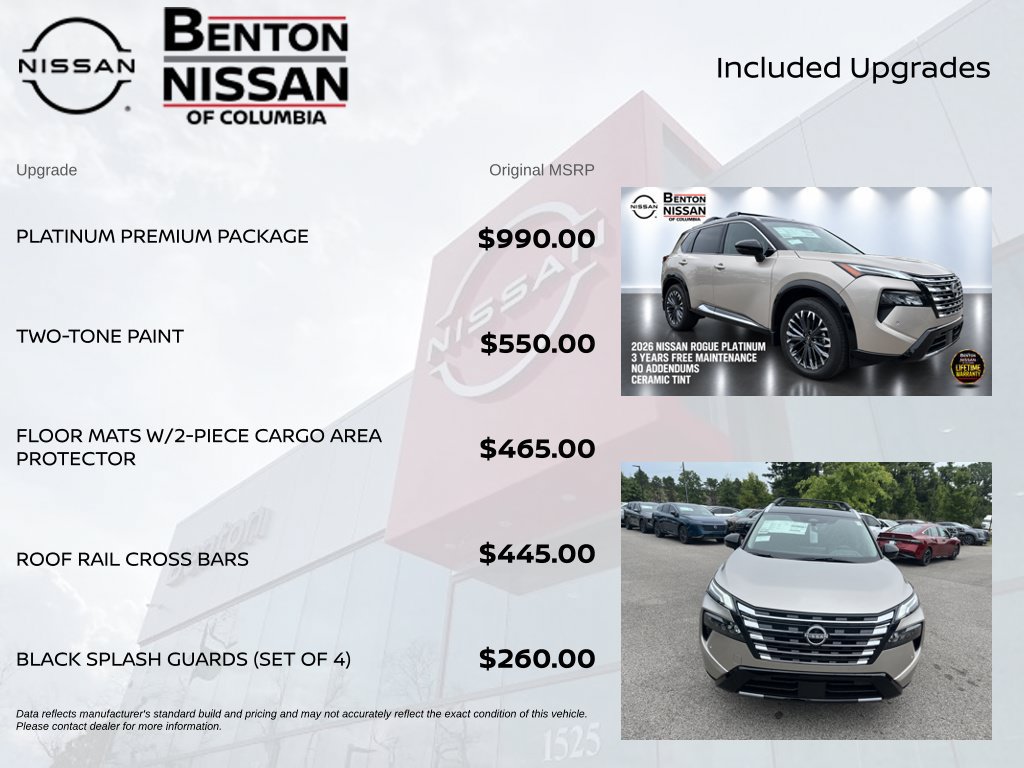 New 2026 Nissan Rogue Platinum w/ Platinum Premium Package AWD/4WD image 7