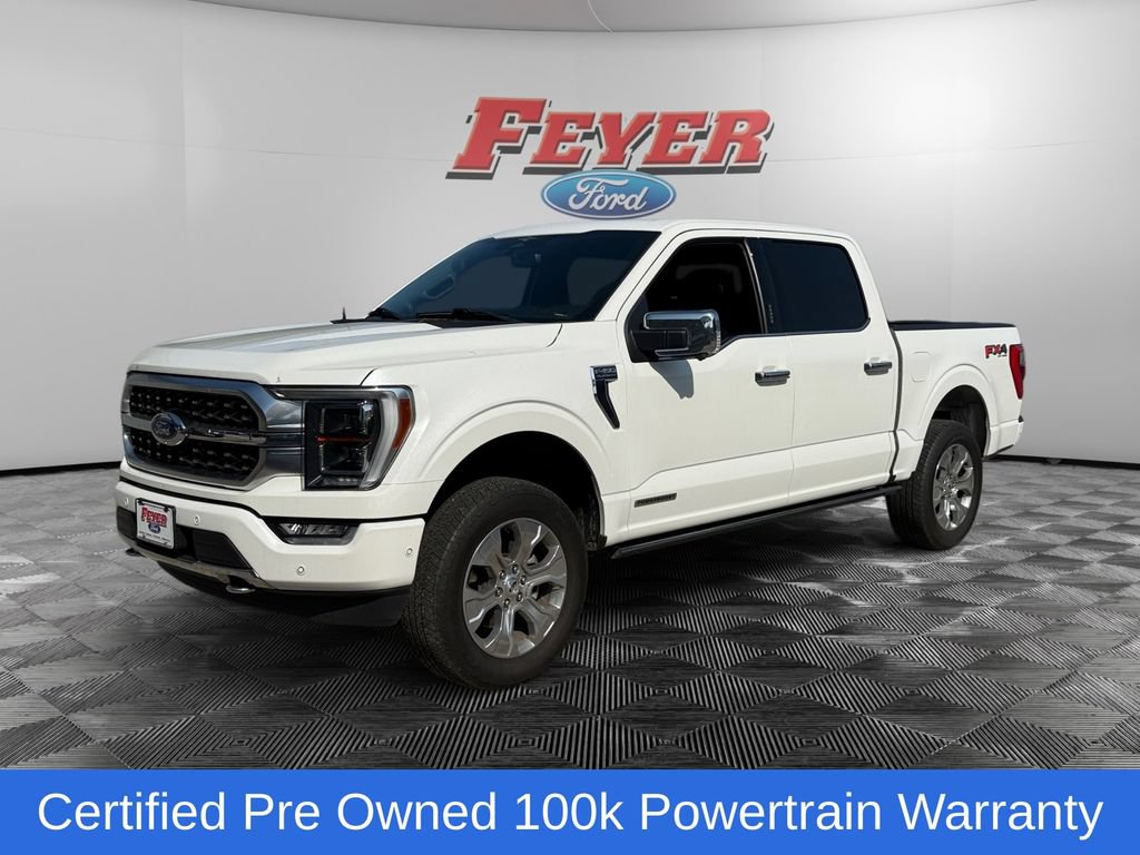 Certified 2023 Ford F150 Platinum w/ Equipment Group 701A High AWD/4WD image 1