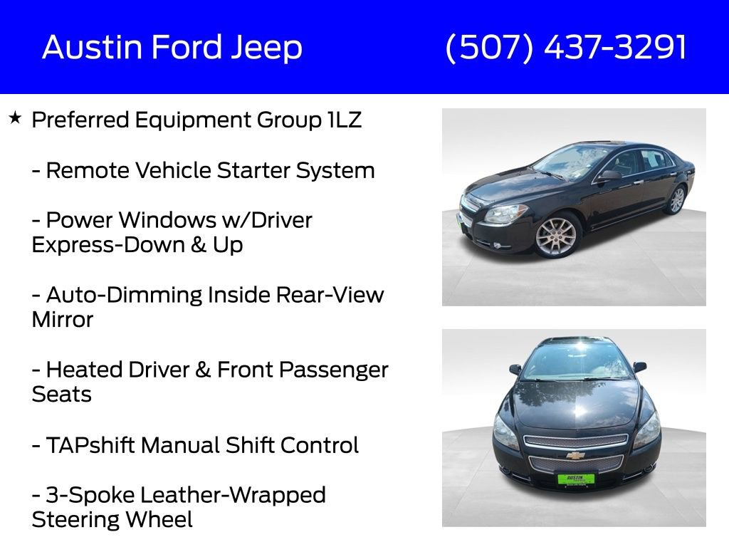 Used 2009 Chevrolet Malibu LTZ w/ HFV6 Engine Package image 7