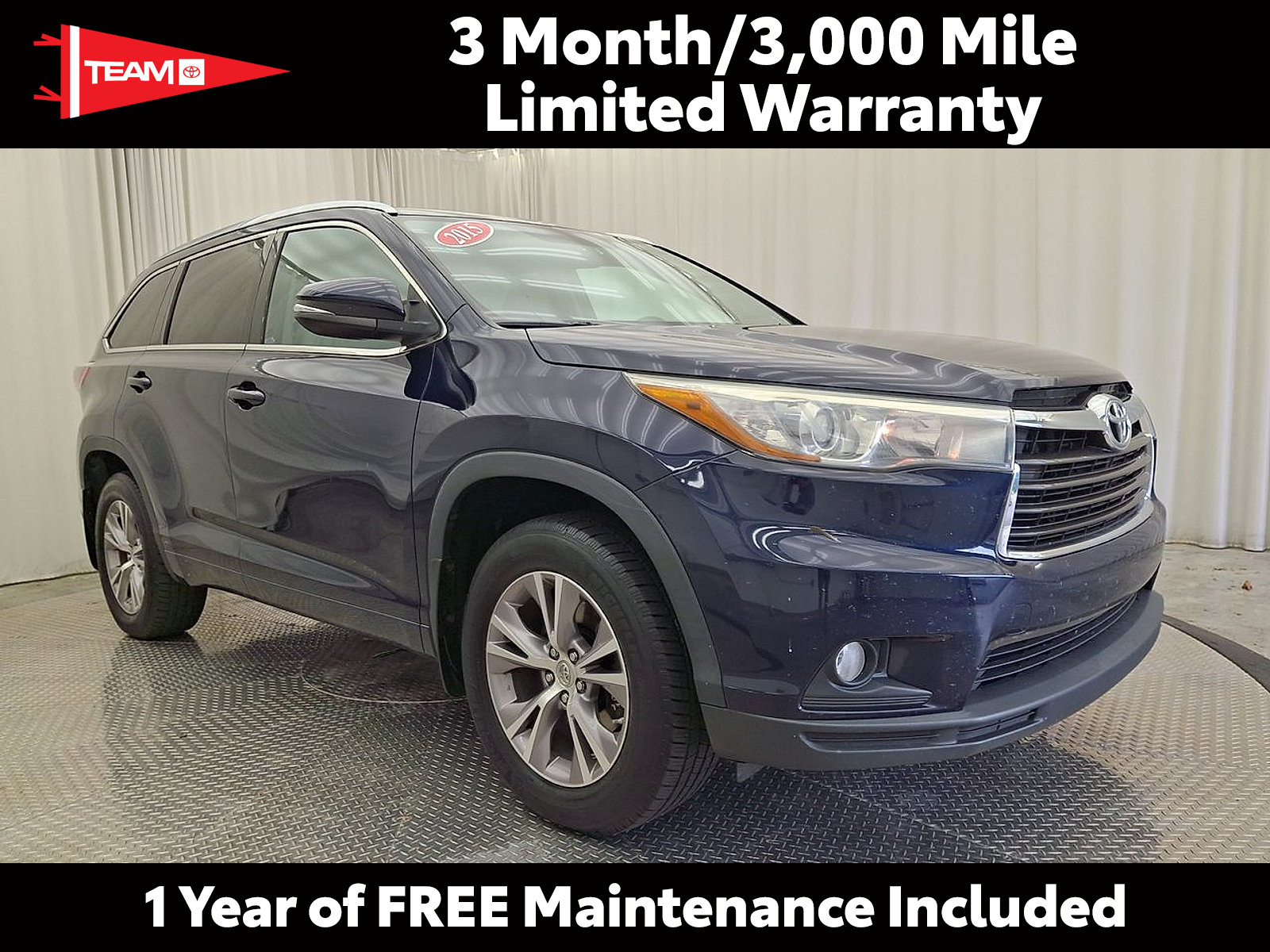 Used 2015 Toyota Highlander XLE AWD/4WD image 1